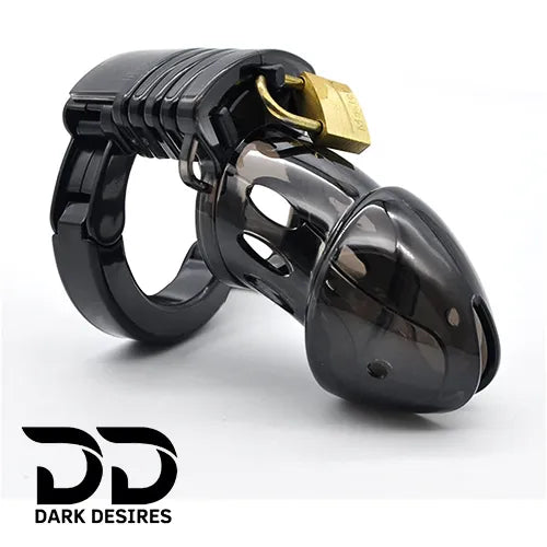 Men’s chastity cage underwear Adjustable locking mechanism black color India By DarkDesires