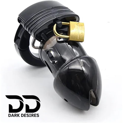 Men’s chastity cage underwear Adjustable locking mechanism black color India By DarkDesires