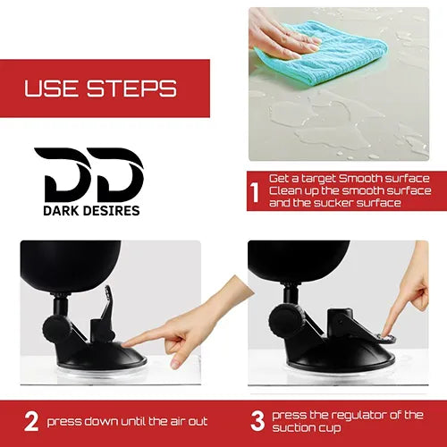 NANO Toys Suction Masturbator Cup with Stand – Hands-Free Stroker - Dark Desires
