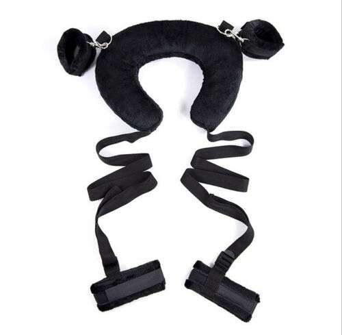 Soft pillow open leg Neck to Ankle Restraints For Women