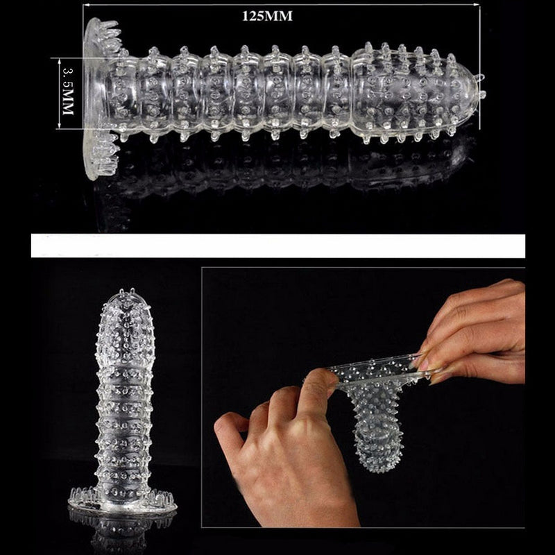 Reusable Crystal Condom -  Set of 2 pcs