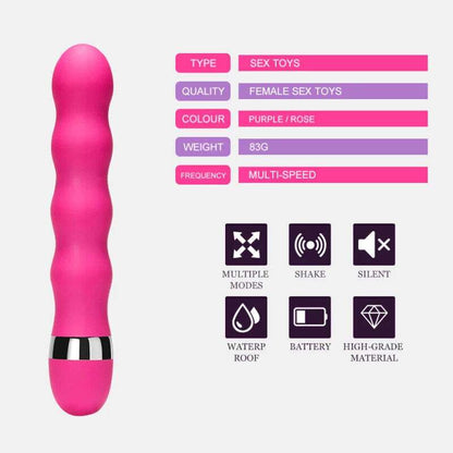 G - Spot Ripple Vibrator - Dark Desires