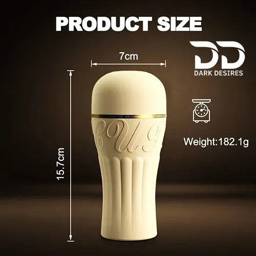 Realistic pocket masturbator cup Torch Shape Flesh Tone In India DarkDesires