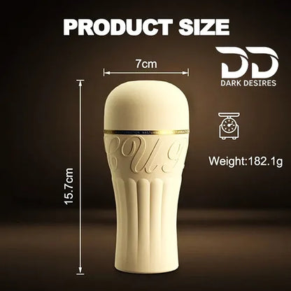Realistic pocket masturbator cup Torch Shape Flesh Tone In India DarkDesires
