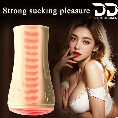 Realistic pocket masturbator cup Torch Shape Flesh Tone In India DarkDesires