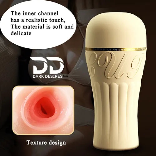 Realistic pocket masturbator cup Torch Shape Flesh Tone In India DarkDesires