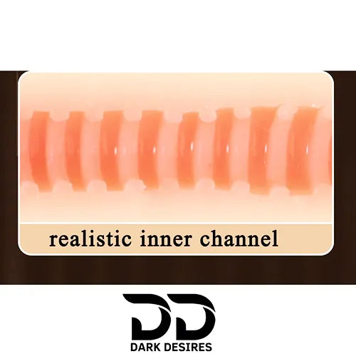 Realistic pocket masturbator cup Torch Shape Flesh Tone In India DarkDesires
