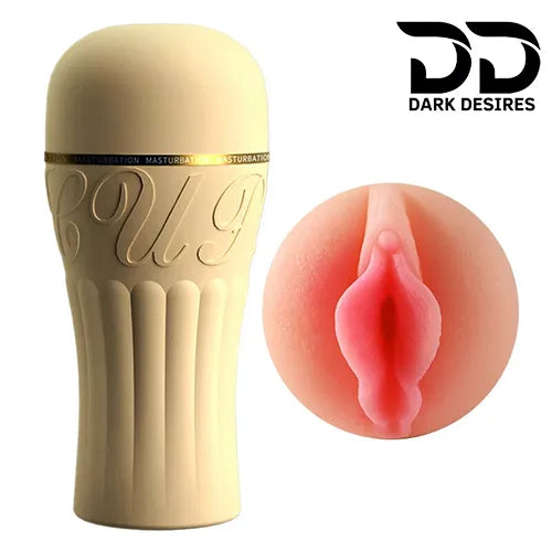 Realistic pocket masturbator cup Torch Shape Flesh Tone In India DarkDesires