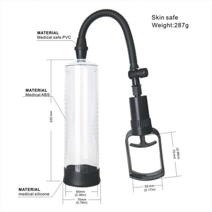 Manual Penis Enlargement Pump - Dark Desires