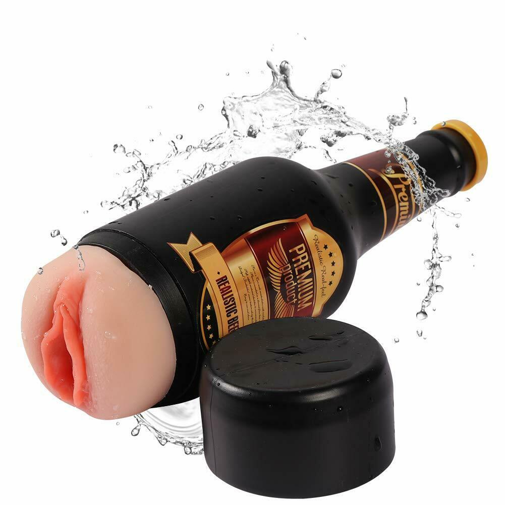 Portable Beer Bottle Pussy - Soft Real Vagina