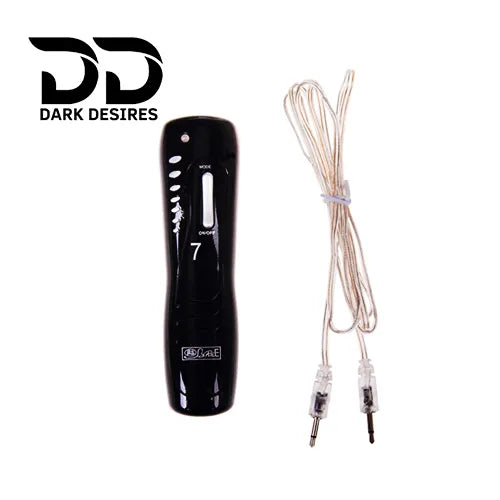 Premium Remote Control Vibrating Masturbator – 7 Mode Rechargeable Stroker Black color India by DarkDesires