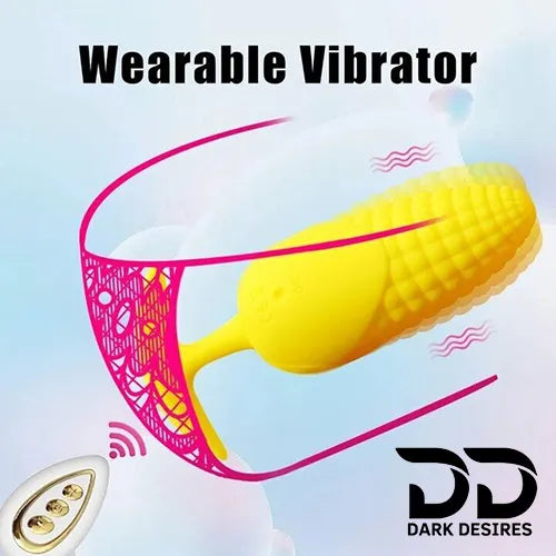 remote control corn shape silicone prostate massager vibrating anal plug India By DarkDesires