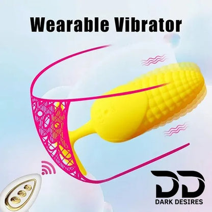 remote control corn shape silicone prostate massager vibrating anal plug India By DarkDesires