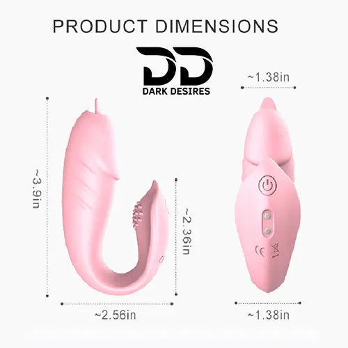 remote control u shape panty vibrator in India by Darkdesires