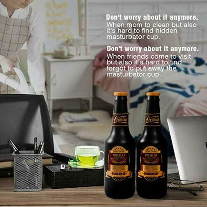 Portable Beer Bottle Pussy - Soft Real Vagina - Dark Desires