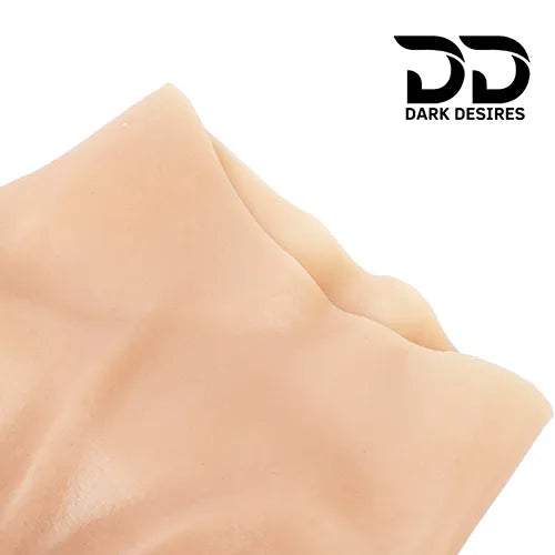 silicone breast forms fake boobs silicone chest high collar realistic wearable breast prosthetic India skin Tone By DarkDesires