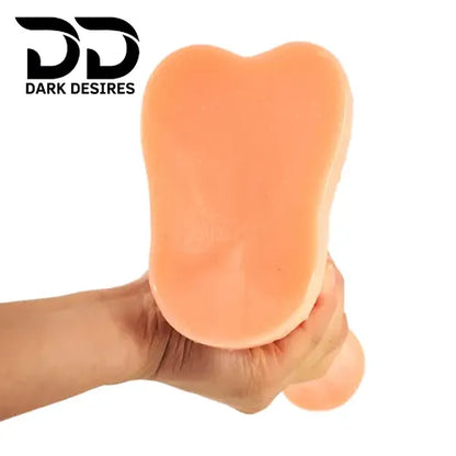 10 inch silicone horse dildo in India. Skin tone design with strong suction base for stable use India Darkdesires