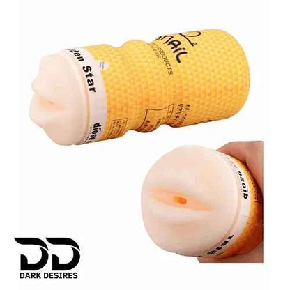 Snail Cup Mini Masturbator Cup – Soft Pocket Sleeve for Men