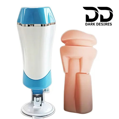 hands free lotus cup pussy masturbator with wall suction stroker cup India by DarkDesires
