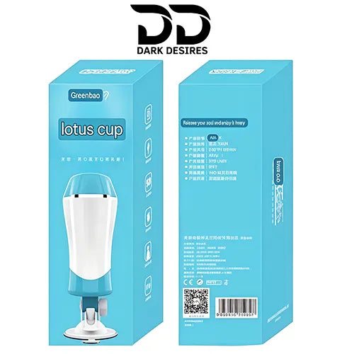 hands free lotus cup pussy masturbator with wall suction stroker cup India by DarkDesires