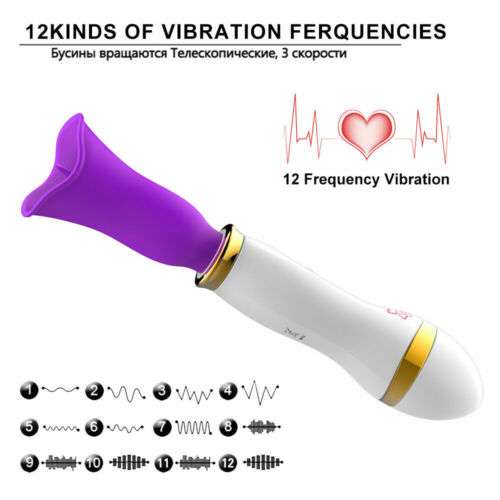 Electric Oral Clit Licking Vibrator