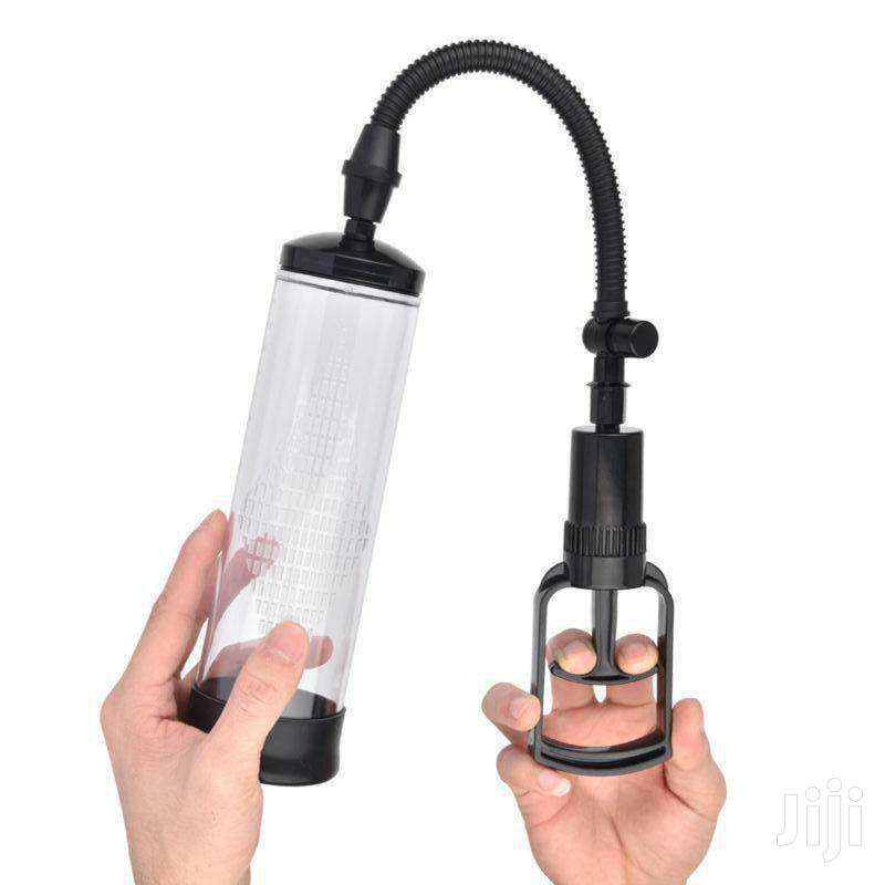 Manual Penis Enlargement Pump  with Clear Cylinder Adjustable Vacuum  Suction cock Enlargement darkdesires