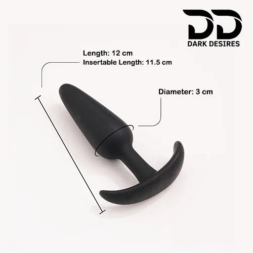 t shape silicone anal plug or butt blug medium in India by Darkdesires
