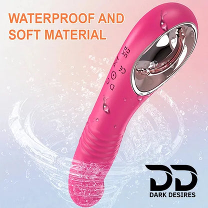 10 mode telescopic high speed vibrating g spot vibrator toy India by Darkdesires