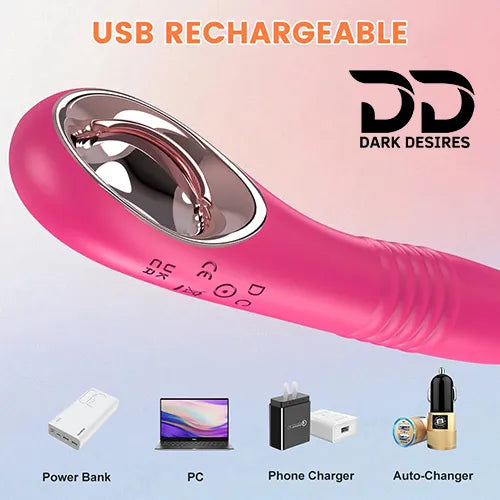 10 mode telescopic high speed vibrating g spot vibrator toy India by Darkdesires