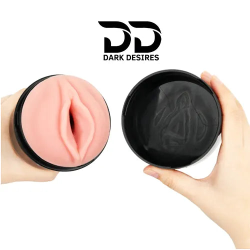 Torch Shape Male Masturbator Cup Pocket Pussy Masturbator Cup Skin Tone flashlight India By DarkDesires