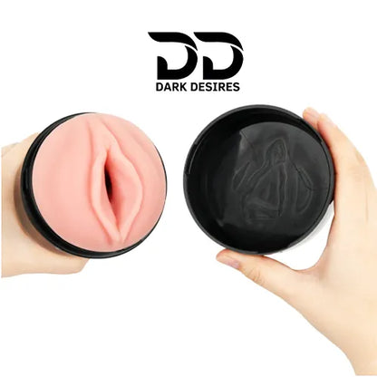 Torch Shape Male Masturbator Cup Pocket Pussy Masturbator Cup Skin Tone flashlight India By DarkDesires