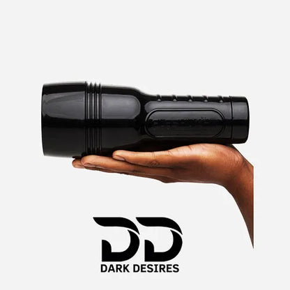 torch shape male masturbator cup pink tight pocket pussy flashlight India by DarkDesires