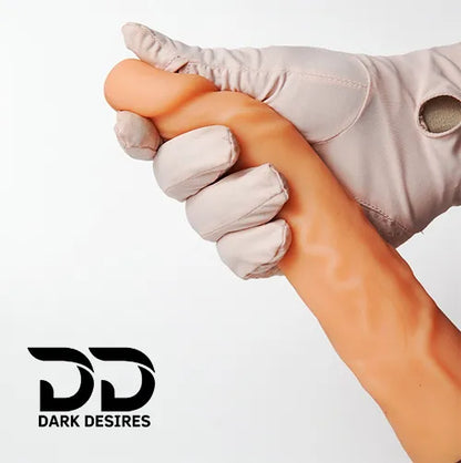 Ultra-Realistic Silicone Dildo – Soft Flexible with Suction Base Skin Tone  flexible India By Darkdesires