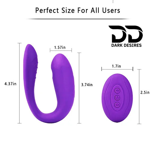 wireless remote control panty vibrating egg g spot toy Purple India by DarkDesires