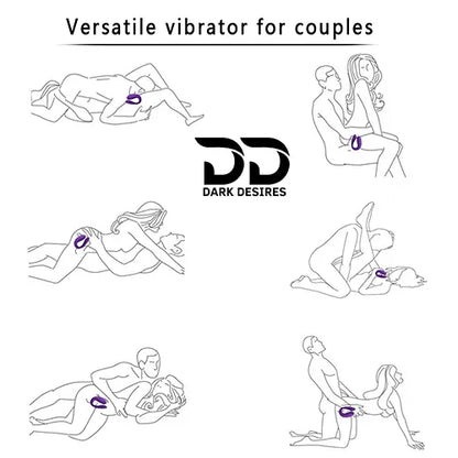 wireless remote control panty vibrating egg g spot toy Purple India by DarkDesires