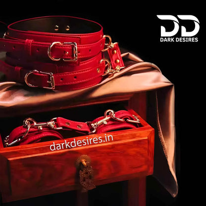BDSM Bondage Set with Devil Mask