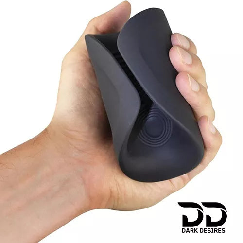 Beat Rush rechargeable stroker masturbator for men. Powerful, hands-free, and easy to use for a satisfying experience black color automatic male masturbator india Darkdesires