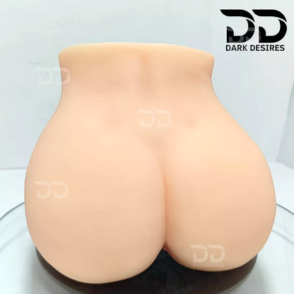 Curvy Waist Realistic Butt Half sex Doll  ultra soft, flexible two separate textured tunnels, vaginal and anal, giving you varied sensations Masturbator in India By DarkDesires Buy Sex doll online