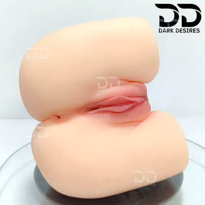 Curvy Waist Realistic Butt Half sex Doll  ultra soft, flexible two separate textured tunnels, vaginal and anal, giving you varied sensations Masturbator in India By DarkDesires Buy Sex doll online