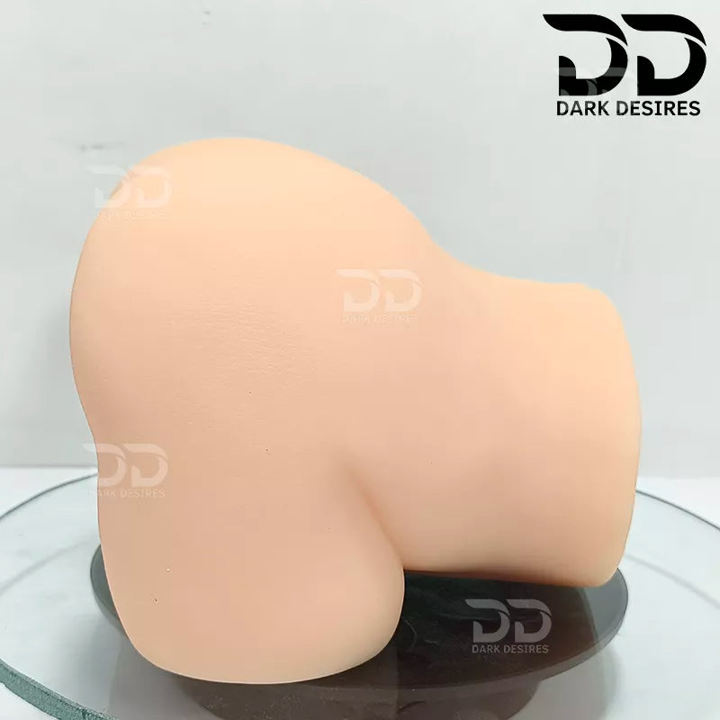 Curvy Waist Realistic Butt Half sex Doll  ultra soft, flexible two separate textured tunnels, vaginal and anal, giving you varied sensations Masturbator in India By DarkDesires Buy Sex doll online