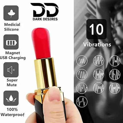 Lipstick Mini Vibrator – Powerful Portable Massager