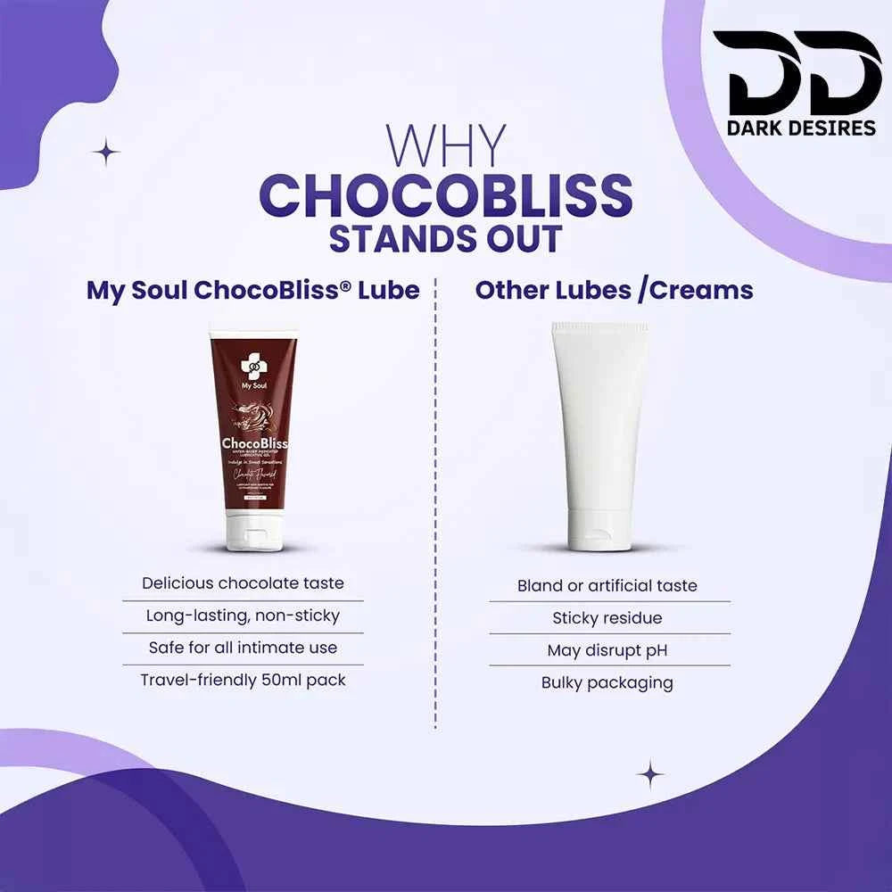 ChocoBliss – Edible Chocolate Tube for Couples | Water-Based Lubricant