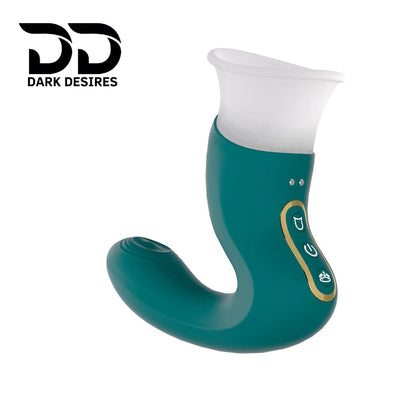 clitoral sucking vibrator with 10 modes by Darkdesires