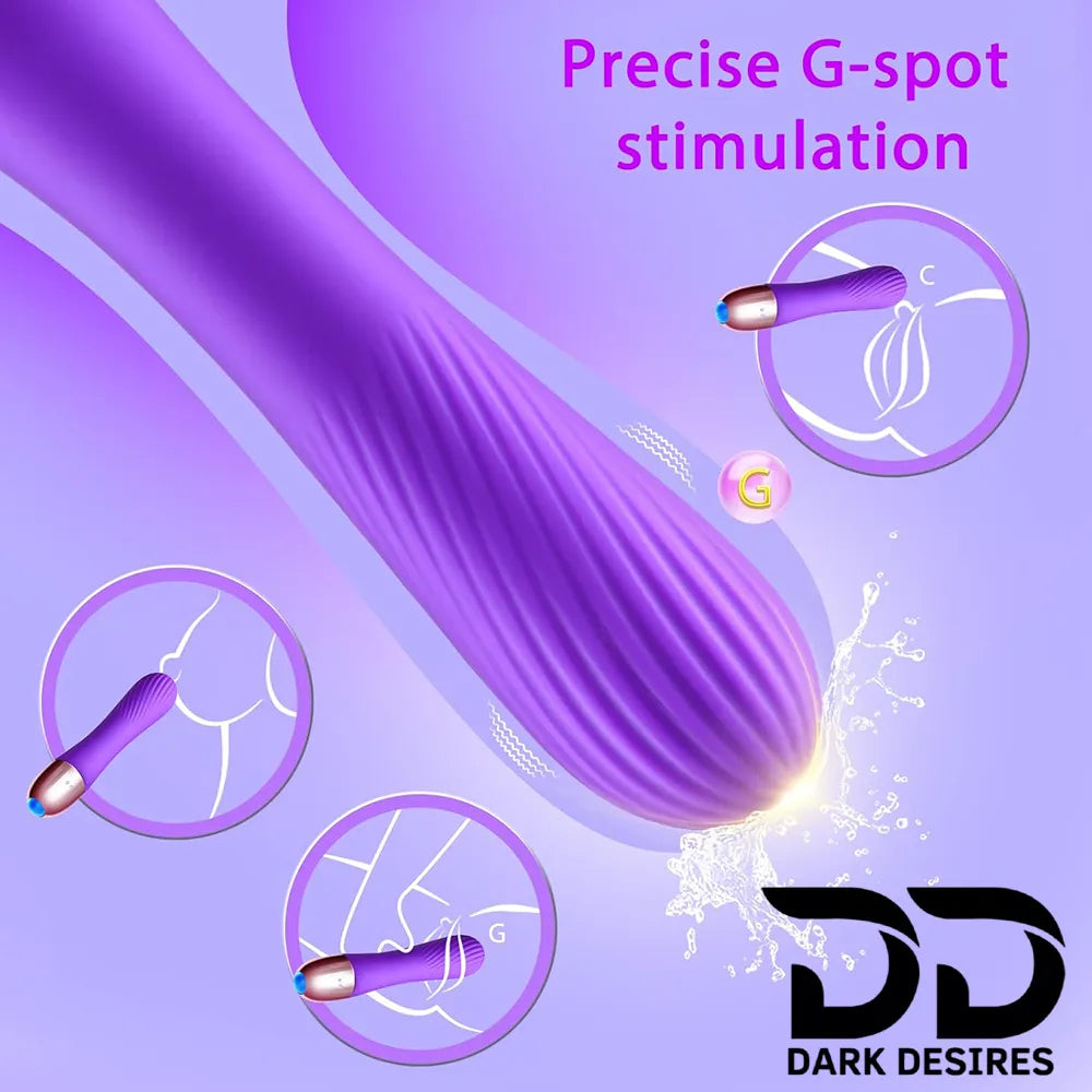 Premium silicone G-spot vibrator for women
