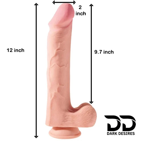 king kock realistic dildo with suction cup in India by DarkDesires