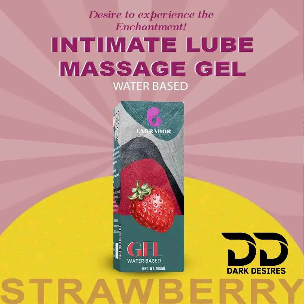 Labrador Strawberry Intimate Lubricant – Water Based 100 ml