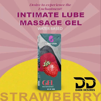 Labrador Strawberry Intimate Lubricant – Water Based 100 ml
