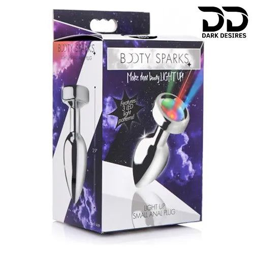 LED stainless steel anal plug in India By Darkdesires
