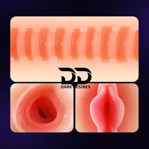 male silicone masturbator cup in India. Soft stroker sleeve with realistic feel and compact design darkdesires