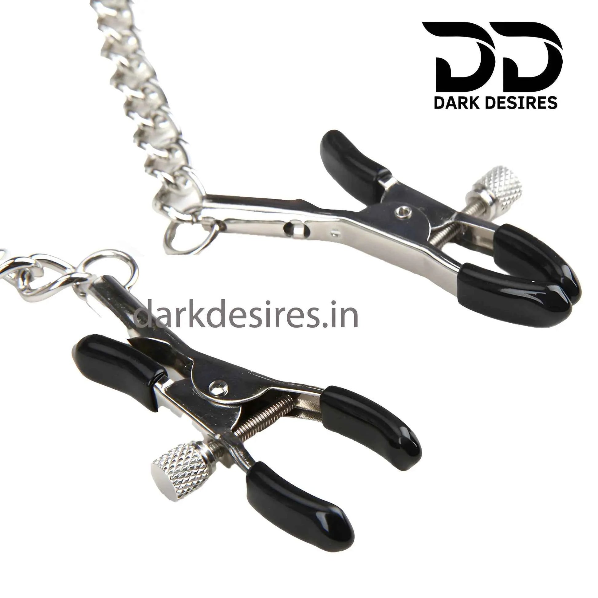 Luxury Nipple Clamps with Comfort Mouth Gag